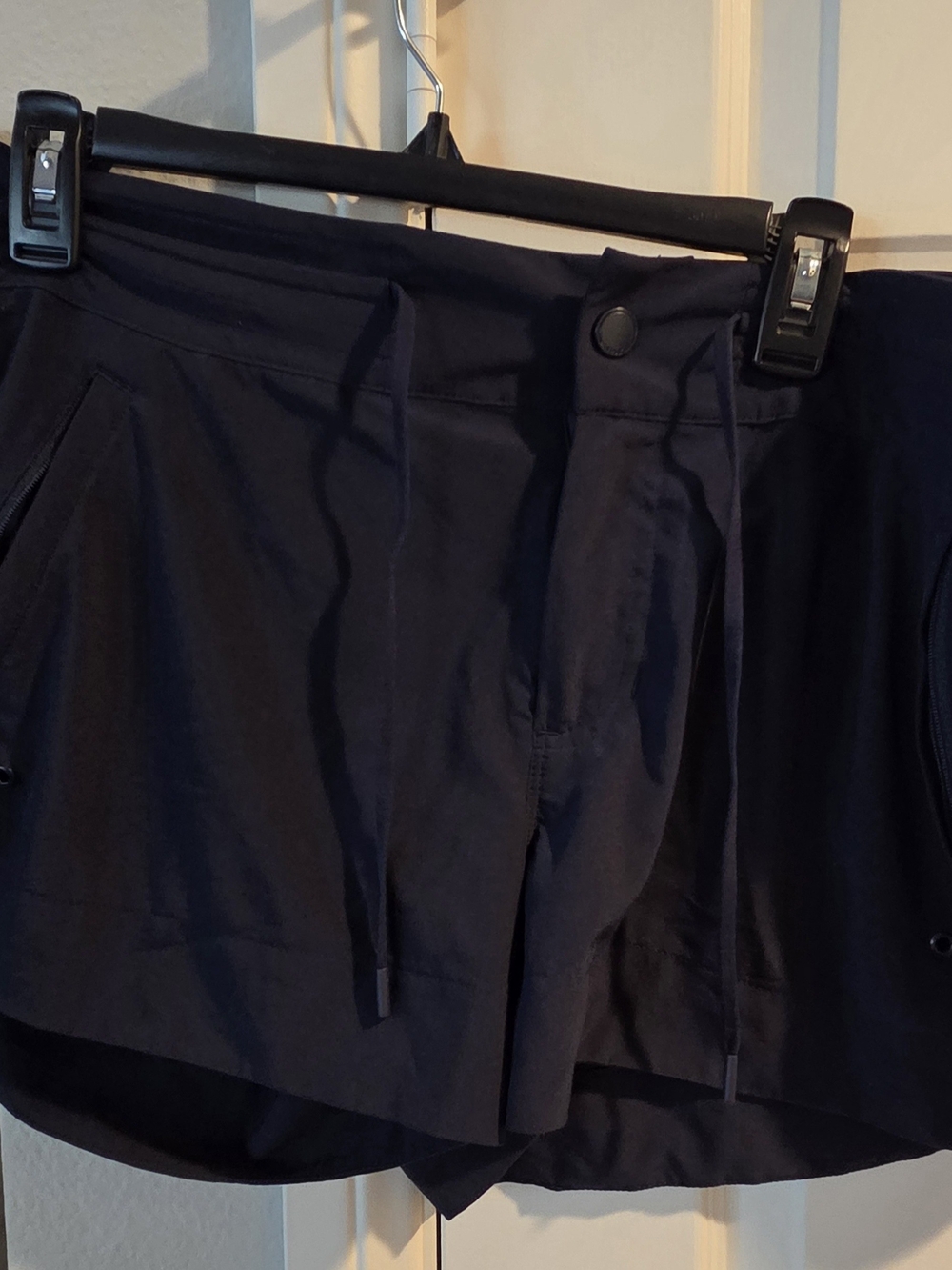 Athleta Navy Hudson Boardshort Sport Swim Surf Shorts with Drawstring Waist 12